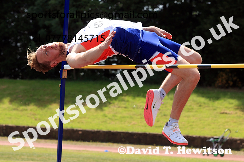 High jump, 2025 NEMAA Track and Field, Monkton. Photo: David T. Hewitson/Sports for All Pics